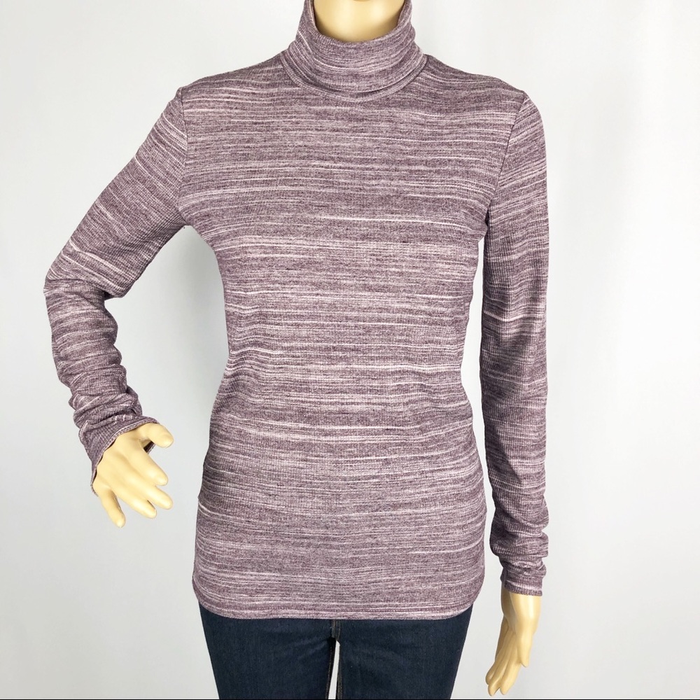 Banana Republic Purple Turtleneck Sweater Size XS